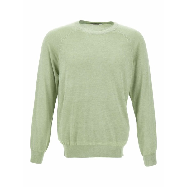 カングラ  メンズ ニット\u0026セーター アウター Crew-neck sweater Green