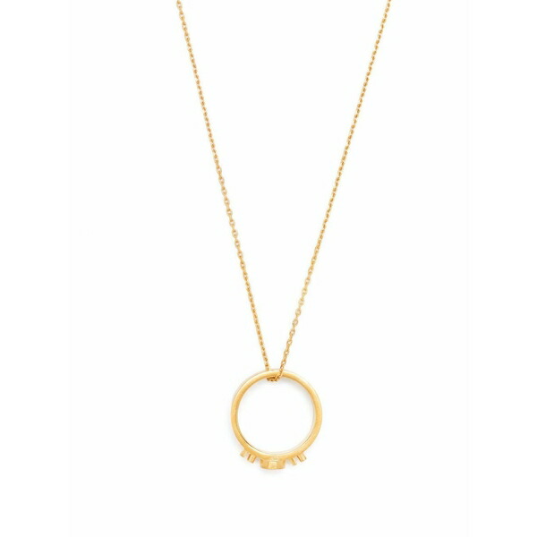 マルタンマルジェラ メンズ 首飾り・チョー鉄道車両 佩び物 11 ring pendant necklace Gold