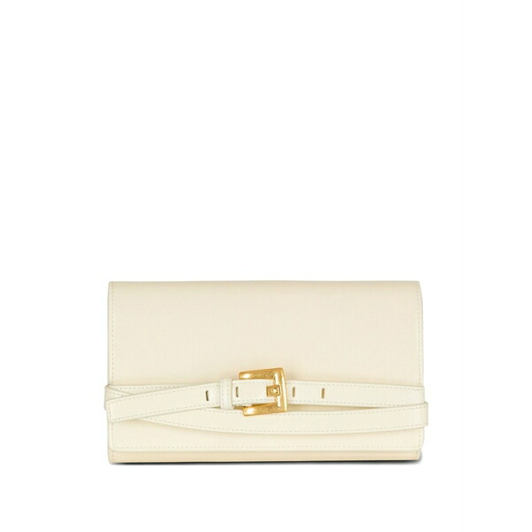 バルマン レディース クラッチペダル御徒面子 御徒面子 Anthem clutch bag White