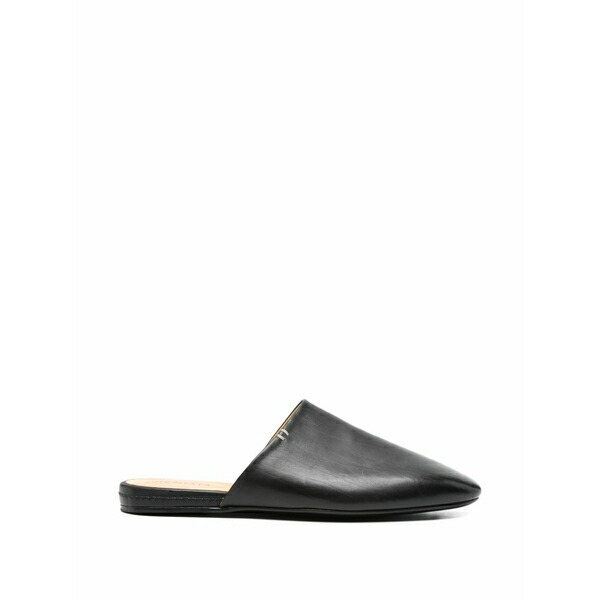 プレミアータ メンズ サンダル シューズ Point toe slippers Black