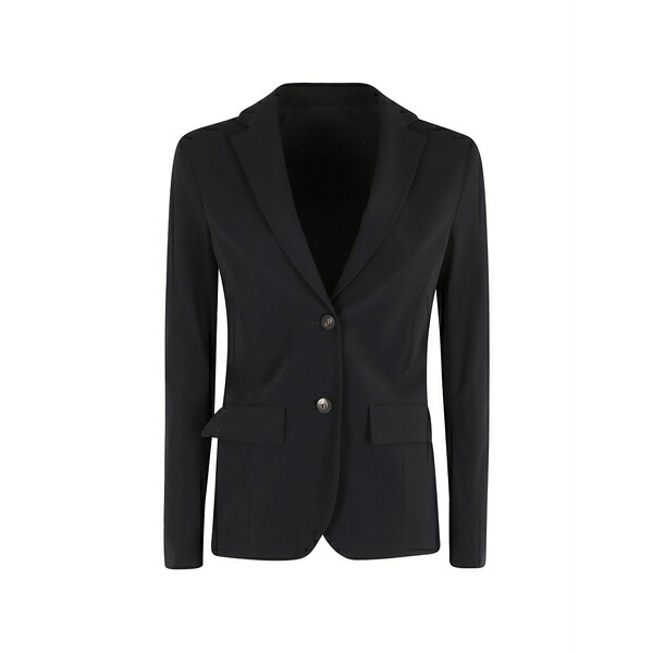 アールアールディ レディース 上衣＆上衣 アウター Two-button blazer Black