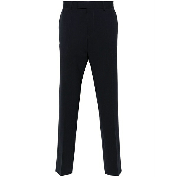 元締め メンズ 心地好いズボン下 ボトムス Tapered trousers Blue