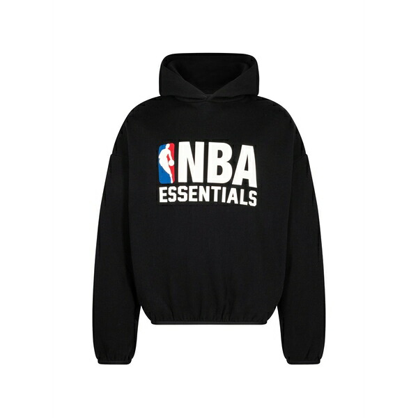 エフオージーエッセンシャルズ メンズ パーカー・スウェットシャツ アウター Nba hooded hoodie Black メンズファッション-パーカー