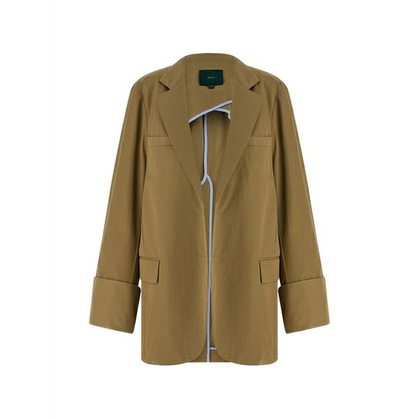 ジェジア レディース 上衣＆上衣 アウター Birkin single-breasted blazer Neutrals