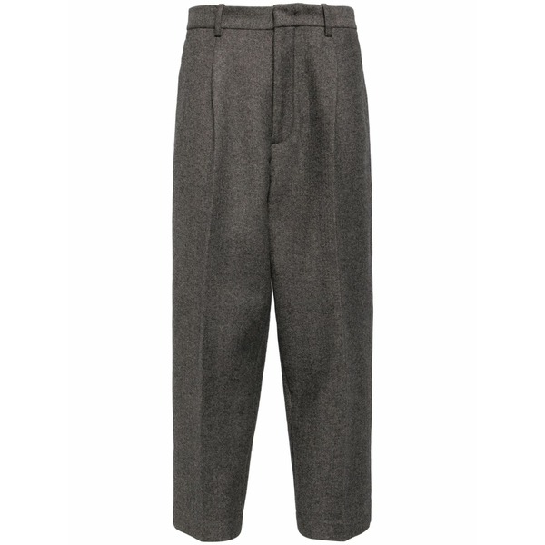 ヘルムート ラング メンズ カジュアルパンツ ボトムス Cropped zoot pants Grey|asty