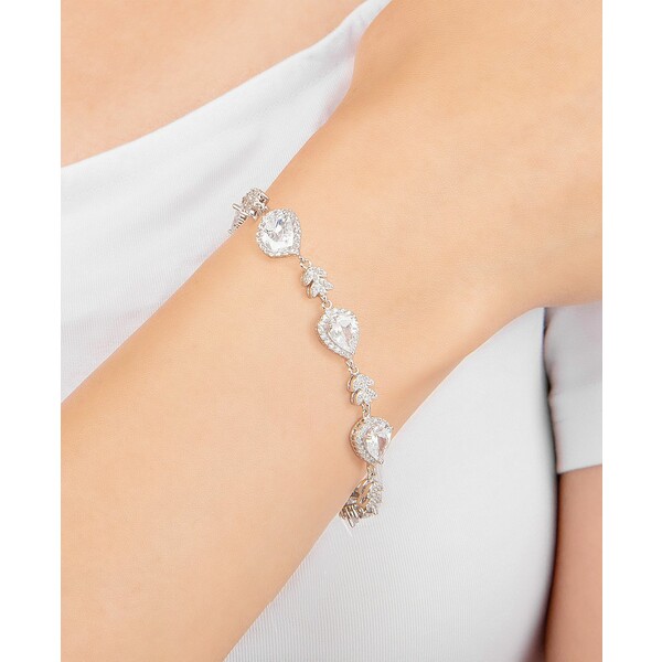 特別プライス ジャニ ベルニーニ ブレスレット・バングル・アンクレット アクセサリー レディース Cubic Zirconia Heart Bismark Chain Bracelet, Created for Macy's Yellow | amanfish.com