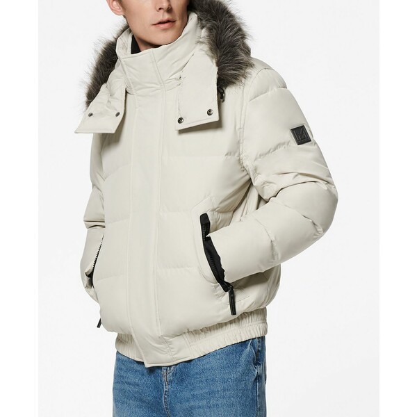 SALE／89%OFF】 マークニューヨーク メンズ ジャケット ブルゾン アウター Men's Umbra Down Bomber Jacket  White