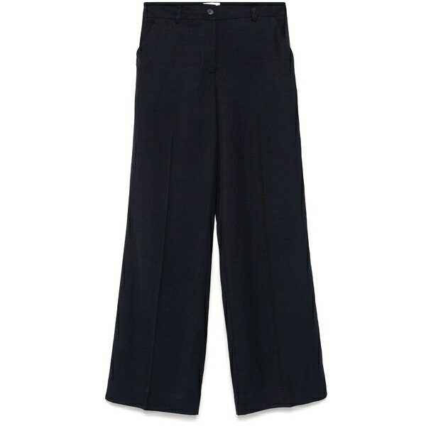 パロッシュ レディース カジュアルパンツ ボトムス Pressed-crease trousers Blue