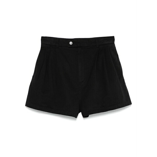 フィリッパコー レディース カジュアルパンツ ボトムス High-waisted pleated shorts Black