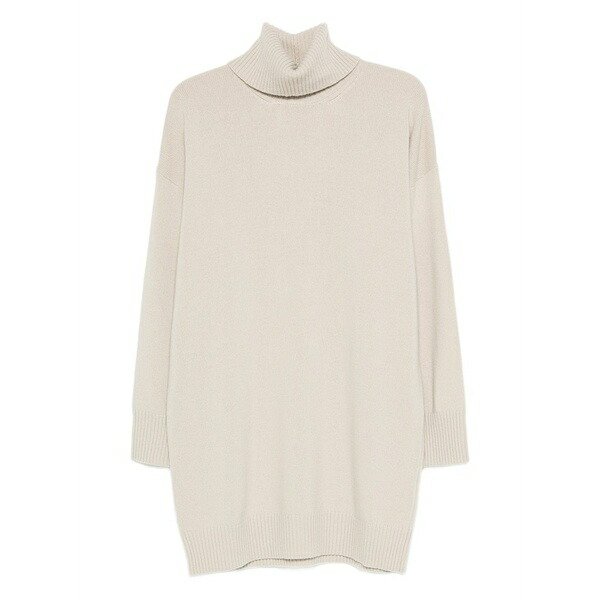 ロベルトコリーナ レディース 衣装 トップス Turtleneck mini dress Neutrals ワンピーススーツ-レディースファッション