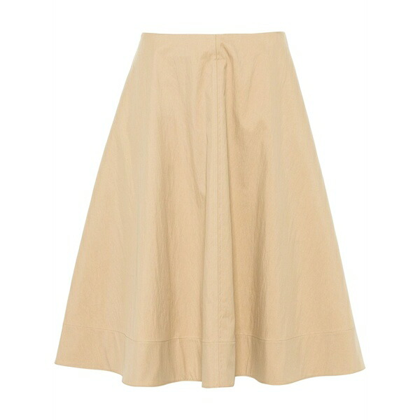 紙凧 レディース スコート ボトムス Renta twill MIDI skirt Neutrals