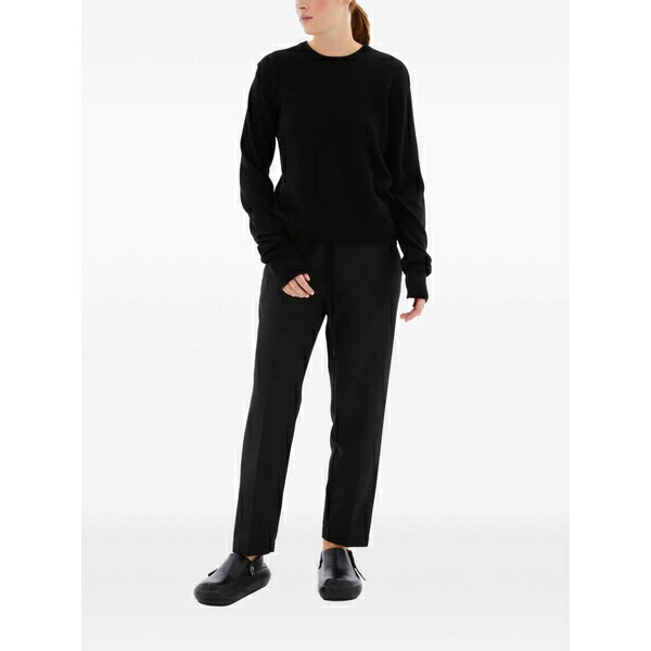 ジル・サンダー レディース 編み物\u0026プルオーバー アウター Cashmere jumper  Black