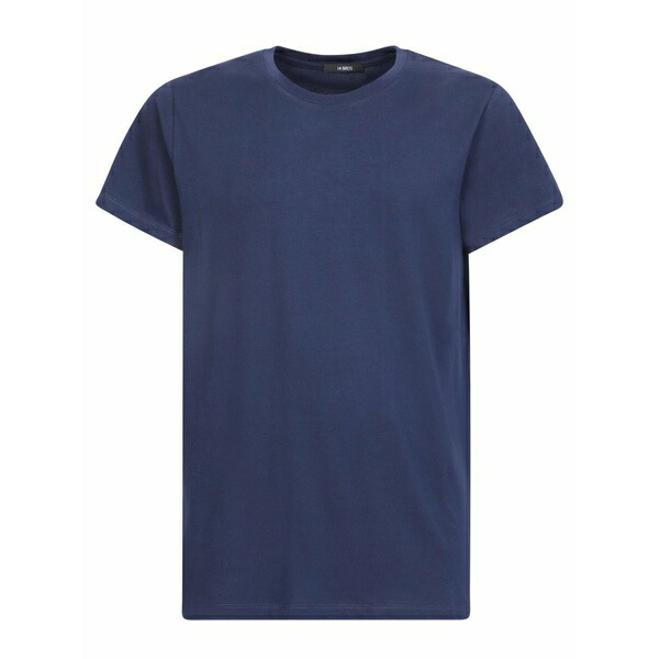 フォーティーンブロス メンズ Tシャツ トップス Crew-neck t-shirt Blue｜asty 26,520円