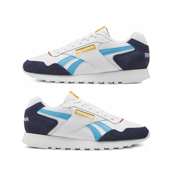 リーボック メンズ スニーカー シューズ Glide \"white/blue/light blue\"" sneakers White"