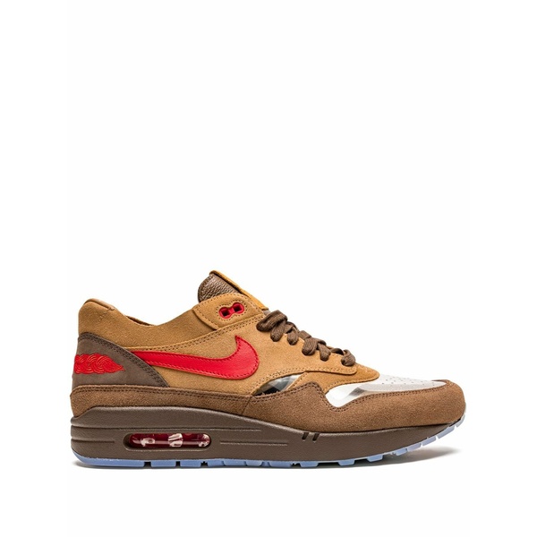 ナイキ メンズ スニーカー シューズ X clot air max 1 \"kiss of death cha\"" sneakers Brown"