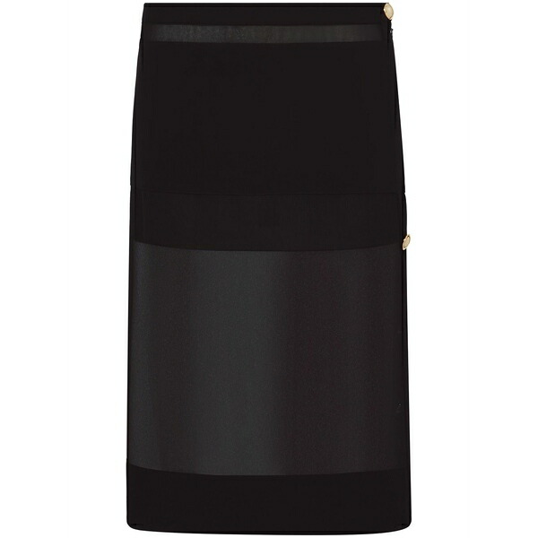 プロエンザショラー レディース スコート ボトムス Semi-sheer chiffon skirt Black