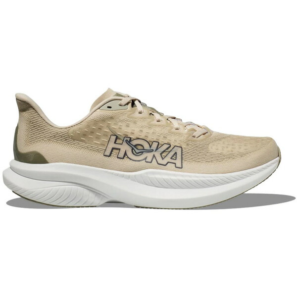 Hoka One One ホカオネオネ メンズ スニーカー  【Hoka One One Mach 6 Oat Milk Barley】  大いさ US_8.5(26.5糎) Oat Milk/Barley