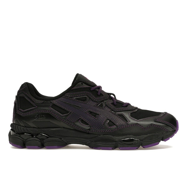 ASICS アシックス メンズ スニーカー  【ASICS Gel-NYC Needles Black Purple】  大きさ US_8.5(26.5珊) Black/Black