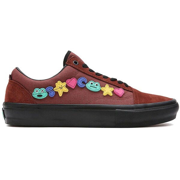 Vans バンズ メンズ スニーカー  【Vans Old Skool Frog Skateboards Brown】  大いさ US_9.5(27.5糎) Brown