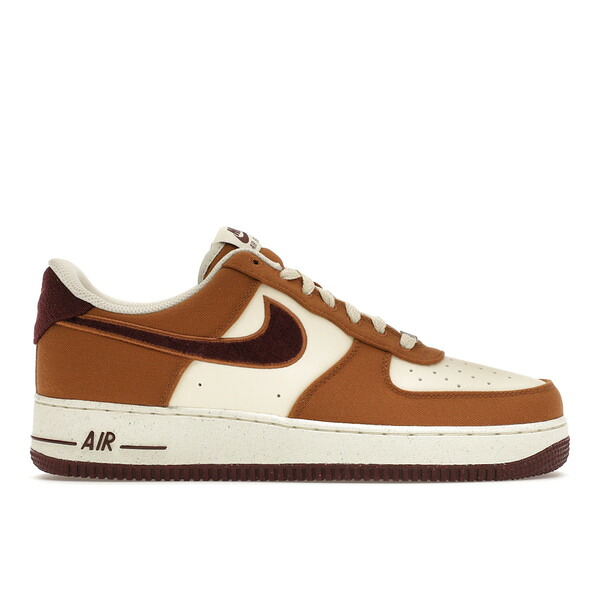 Nike ナイキ メンズ スニーカー  【Nike Air Force 1 Low \u002707 LV8 Notebook Doodle Pack Light British Tan】  大いさ US_8.5(26.5糎) Light British Tan/Coconut Milk/Gum Dark Brown/Burgundy Crush