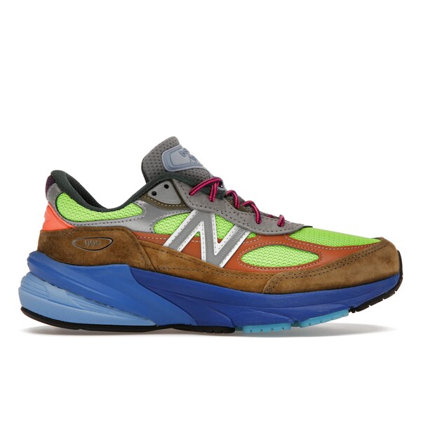 New Balance ニュー平衡にする メンズ スニーカー  【New Balance 990v6 MiUSA Action Bronson Baklava】  大きさ US_8(26.0珊) Pixel Green/Dazzling Blue
