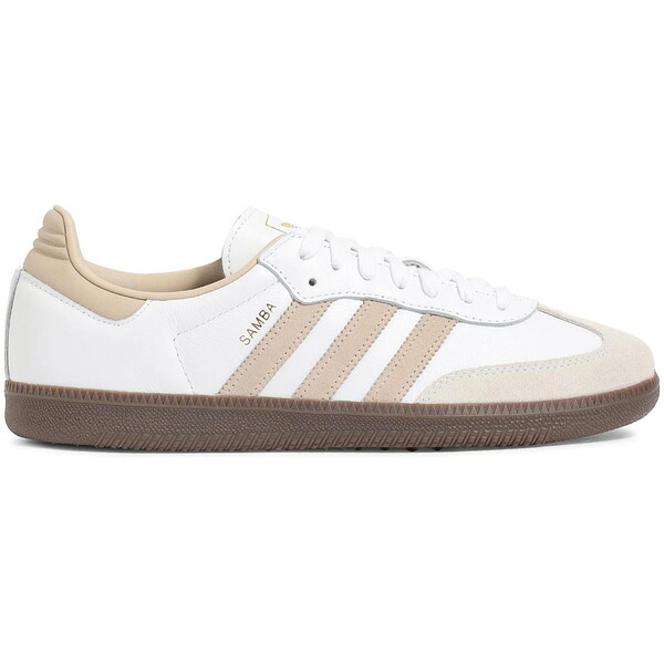 adidas アディダス メンズ スニーカー  【adidas Samba OG Footwear White Beige Gum】  大いさ US_6.5(24.5糎) Footwear White/Clay Brown/Gum 5