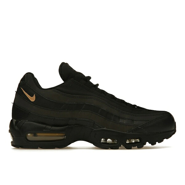Nike ナイキ メンズ スニーカー  【Nike Air Max 95 Hidden Reflective】  大いさ US_10(28.0糎) Black/Metallic Gold