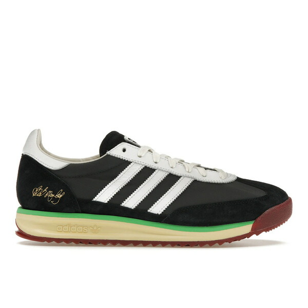 adidas アディダス メンズ スニーカー  【adidas SL 72 RS Bob Marley One Love】  大いさ US_8.5(26.5糎) Core Black/Cloud White/Off White