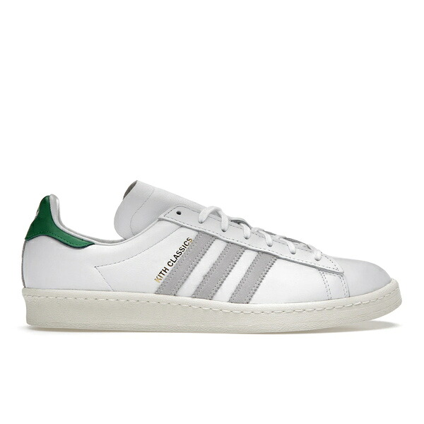 adidas アディダス メンズ スニーカー  【adidas Campus 80s Kith Classics White Green】  大きさ US_8.5(26.5珊) White/Fairway/Gold