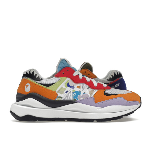 New Balance ニュー平衡にする メンズ スニーカー  【New Balance 57/40 BAPE Multi】  大いさ US_8(26.0糎) Multi/Multi/Multi