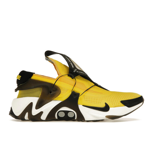 Nike ナイキ メンズ スニーカー  【Nike Adapt Huarache Opti Yellow (EU Charger)】  大きさ US_9(27.0珊) Bicycle Yellow/Black-Opti Yellow