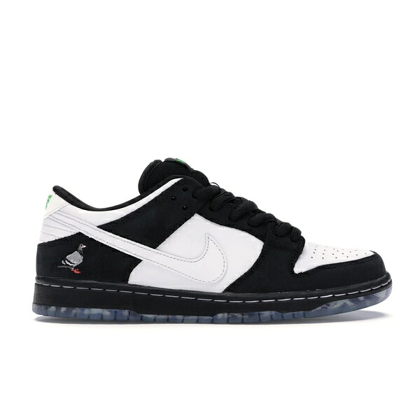 Nike ナイキ メンズ スニーカー  【Nike SB Dunk Low Staple Panda Pigeon】  大きさ US_9(27.0珊) Black/White-Green Gusto