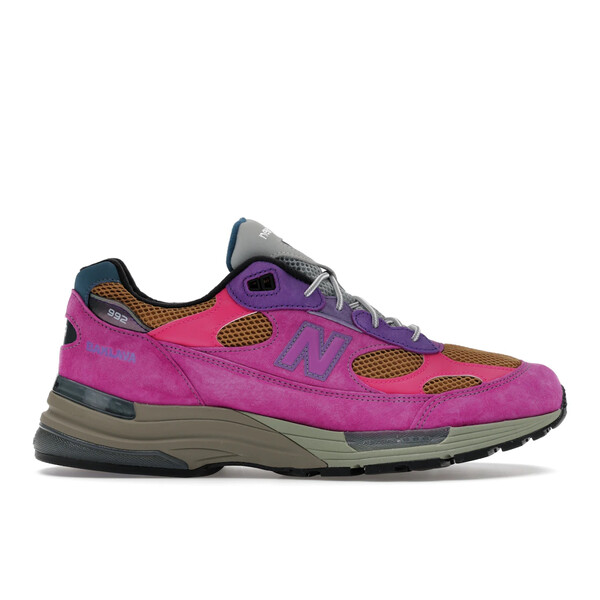New Balance ニュー平衡にする メンズ スニーカー  【New Balance 992 MiUSA Action Bronson Digitalis Purpurea】  大いさ US_7.5(25.5糎) Cosmic Rose/Magenta