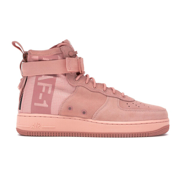 Nike ナイキ メンズ スニーカー  【Nike 空想科学小説 Air Force 1 Mid Coral Stardust】  大きさ US_7.5(25.5珊) Coral Stardust/Red Stardust