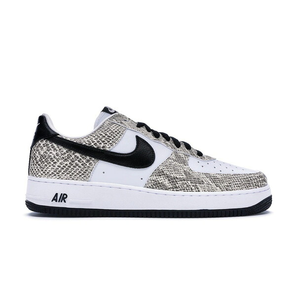Nike ナイキ メンズ スニーカー  【Nike Air Force 1 Low Retro Cocoa Snake (2018)】  大きさ US_7.5(25.5珊) True White/Black-Cocoa