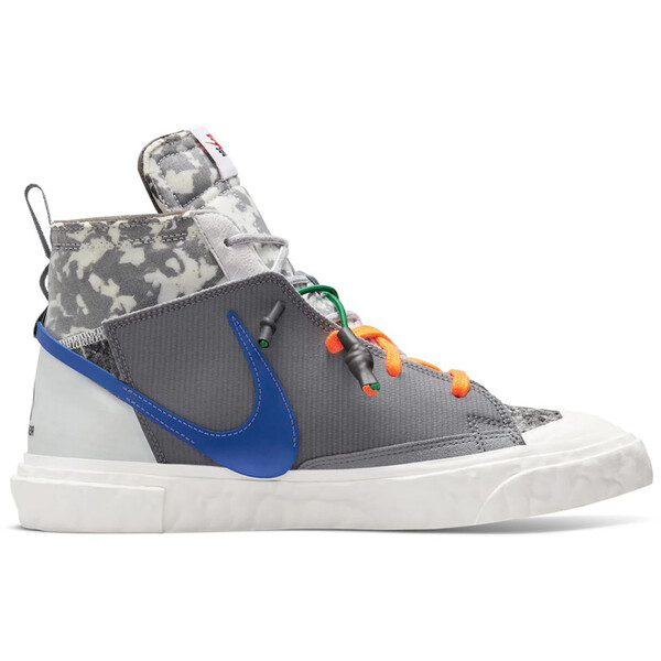 Nike ナイキ メンズ スニーカー  【Nike Blazer Mid Readymade White Grey (Friends and Family)】  大いさ US_8(26.0糎) Grey/White-Royal