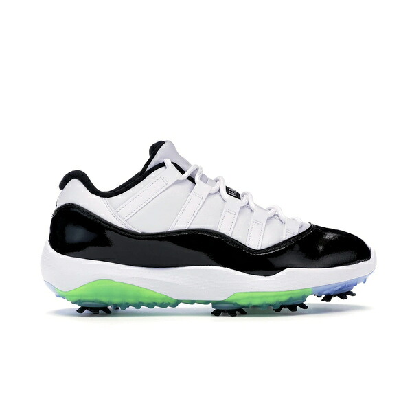 Jordan ジョーダン メンズ スニーカー  【Jordan 11 Retro Low Golf Concord】  大きさ US_10.5(28.5珊) White/Black-Volt