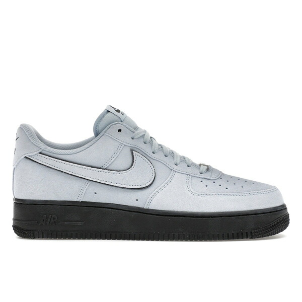 Nike ナイキ メンズ スニーカー  【Nike Air Force 1 Low \u002707 LV8 Light Armory Blue Suede】  大きさ US_9(27.0珊) Light Armory Blue/Black/Light Armory Blue