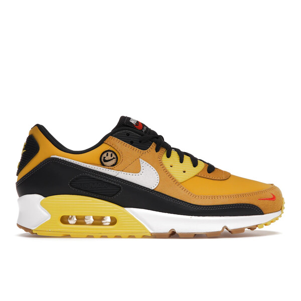 Nike ナイキ メンズ スニーカー  【Nike Air Max 90 Go The Extra Smile】  大きさ US_6.5(24.5糎) Pollen/Anthracite-Gum Light Brown-White