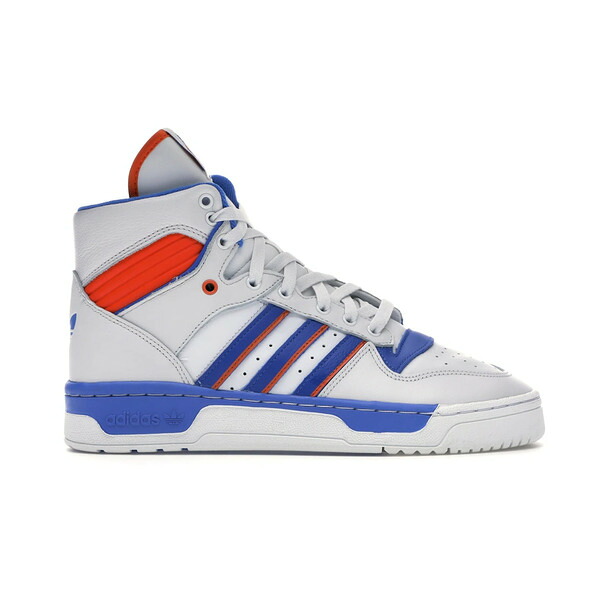 adidas アディダス メンズ スニーカー  【adidas Rivalry Hi Knicks (2019)】  大きさ US_10.5(28.5珊) White/Orange/Royal