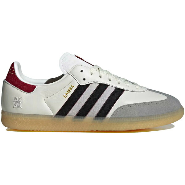 adidas アディダス メンズ スニーカー  【adidas Samba OG Year of the Snake】  大きさ US_11.5(29.5珊) Cloud White/Core Black/Active Maroon