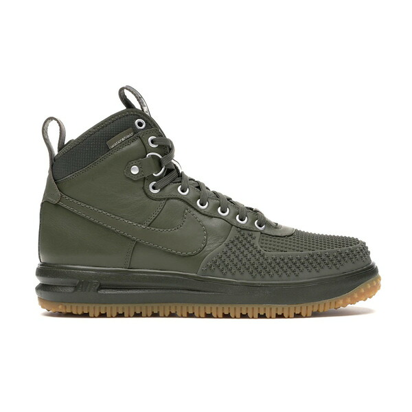 Nike ナイキ メンズ スニーカー  【Nike Lunar Force 1 Duckboot Medium Olive Gum】  大きさ US_10.5(28.5珊) Medium Olive/Gum Light Brown-Cargo Khaki-Medium Olive