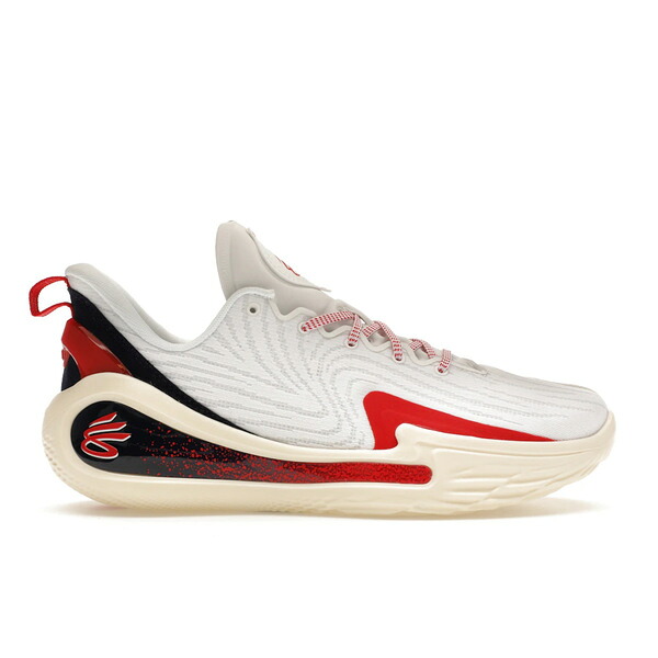 Under Armour アンダーアーマー メンズ スニーカー  【Under Armour Curry 12 Podium White】  大きさ US_M_4.5 White/Blue/Red