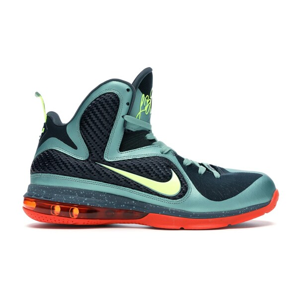 Nike ナイキ メンズ スニーカー  【Nike LeBron 9 Cannon】  大きさ US_8.5(26.5珊) Cannon/Volt-Slate Blue-Team Orange