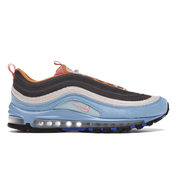 Nike ナイキ メンズ スニーカー  【Nike Air Max 97 Corduroy Light Blue】  大いさ US_10.5(28.5糎) Light Blue/Pink/Brown-Sand
