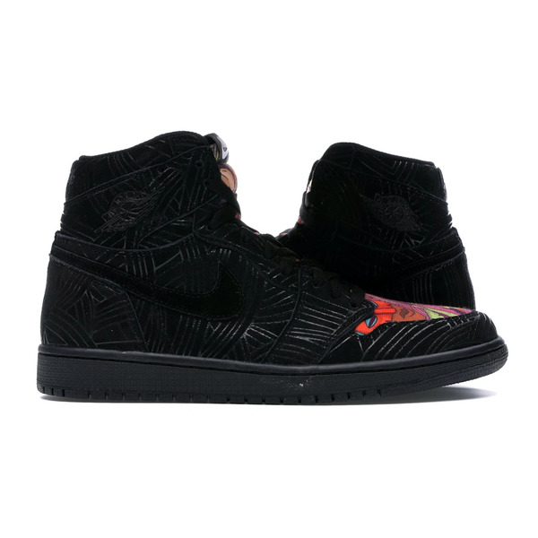Jordan ジョーダン メンズ スニーカー 【Jordan 1 Retro High Los Primeros】 サイズ US_12(30.0cm) Black/Black-Multi-Color|asty