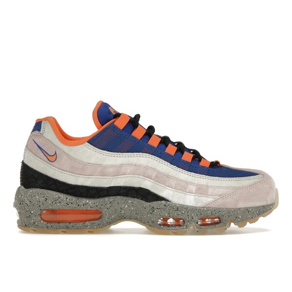 Nike ナイキ メンズ スニーカー 【Nike Air Max 95 King of the Mountain】 サイズ US_8(26.0cm) Champagne/Sport Royal-Cream-Safety Orange|asty