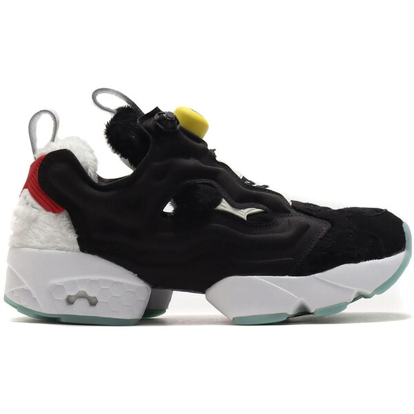 Reebok リーボック メンズ スニーカー  【Reebok Instapump Fury Doraemon Furry Black】  大きさ US_6.5(24.5珊) Black/White/Teal-Yellow
