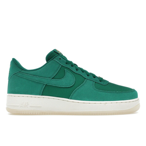 Nike ナイキ メンズ スニーカー  【Nike Air Force 1 Low \u002707 LV8 Malachite Pale Ivory Metallic Gold】  大いさ US_9(27.0糎) Malachite/Pale Ivory/Metallic Gold/Malachite