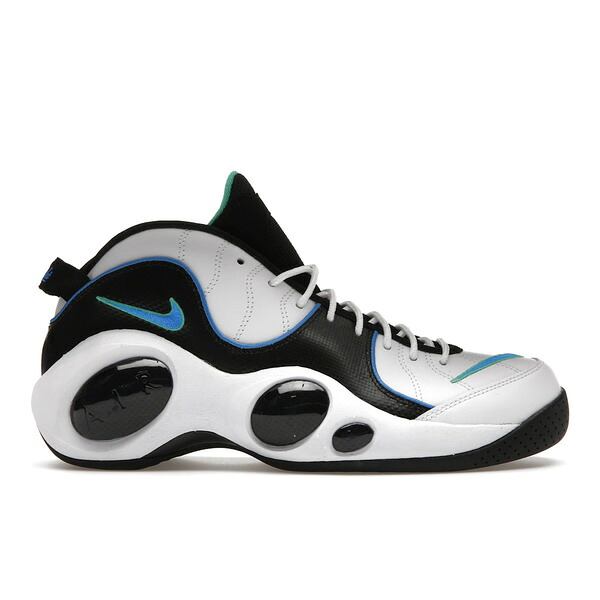 Nike ナイキ メンズ スニーカー  【Nike Air Zoom Flight 95 White Photo Blue】  大いさ US_6(24.0糎) White/Photo Blue/Black/Roma Green